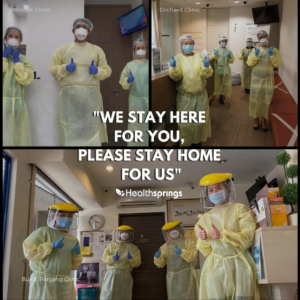 We stay here for you