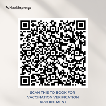 vaccination verification qrcode
