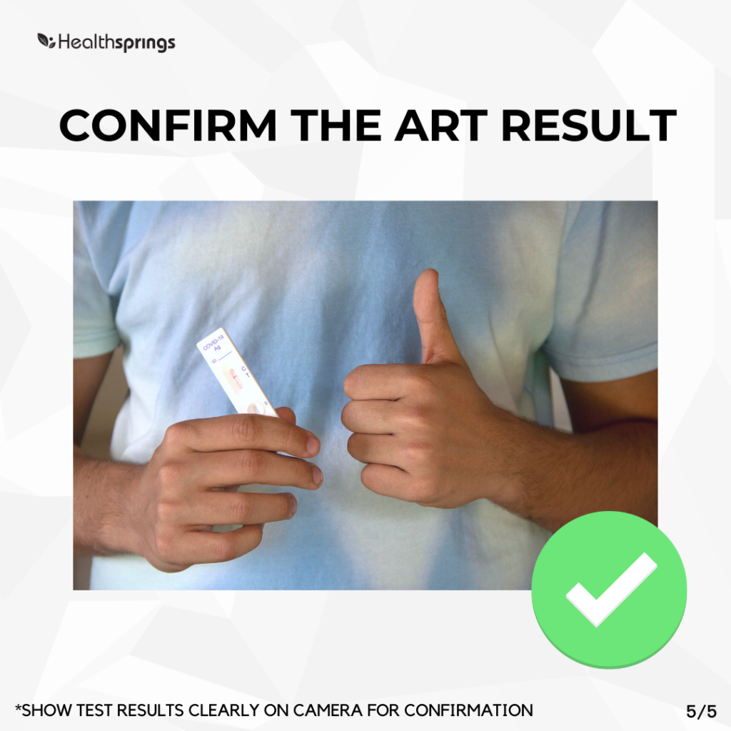 Pre Departure / Arrival Antigen Rapid Test (ART) or PreEvent Test (PET